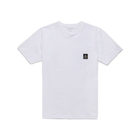 Refrigiwear T-Shirt Con Taschino Pierce Bianco Uomo