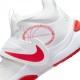 Nike Team Hustle D 11 Gs Bianco Rosso - Scarpe Ginnastica Bambino