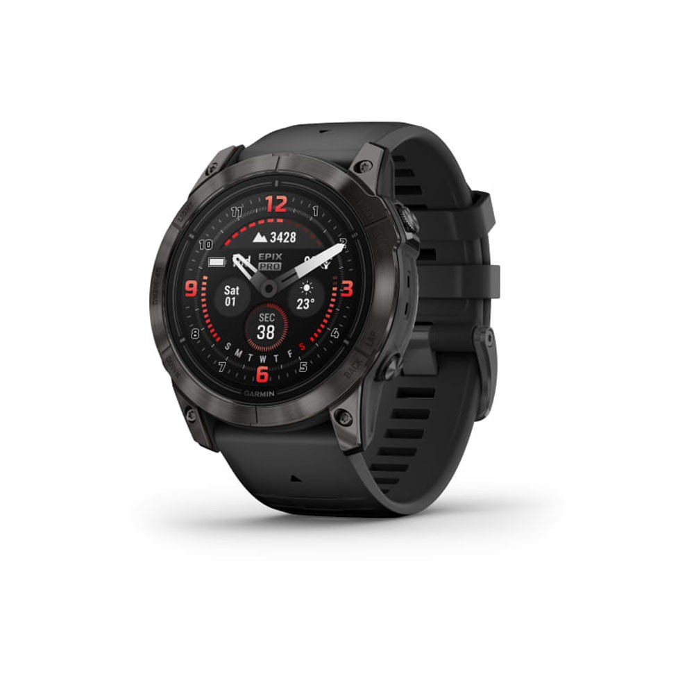 Garmin Epix Pro 51 Sapphire Carbon Grey Dlc Ti Nero TU