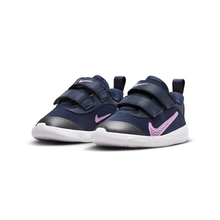 Nike Omni Multi-Court Td Blu Lilla -Scarpe Ginnastica Bambina