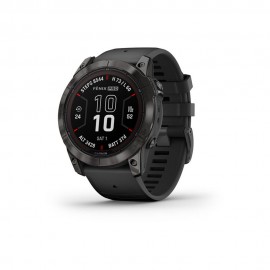 Garmin Fenix 7X Pro Sap Solar Carbon Grey Dlc Ti Nero