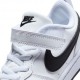 Nike Court Borough Low Recraft Ps Bianco Nero - Scarpe Ginnastica Bambino