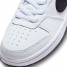 Nike Court Borough Low Recraft Ps Bianco Nero - Scarpe Ginnastica Bambino