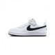 Nike Court Borough Low Recraft Ps Bianco Nero - Scarpe Ginnastica Bambino