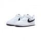 Nike Court Borough Low Recraft Ps Bianco Nero - Scarpe Ginnastica Bambino