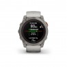 Garmin Fenix 7X Pro Sap Solar Ti Grigio Arancio