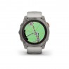 Garmin Fenix 7X Pro Sap Solar Ti Grigio Arancio