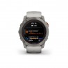 Garmin Fenix 7X Pro Sap Solar Ti Grigio Arancio