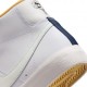 Nike Blazer Mid 77 Bg Gs Bianco Azzurro - Scarpe Ginnastica Bambino