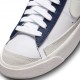 Nike Blazer Mid 77 Bg Gs Bianco Azzurro - Scarpe Ginnastica Bambino