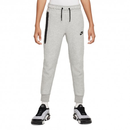 Nike Pantaloni Tech Fleece Grigio Bambino