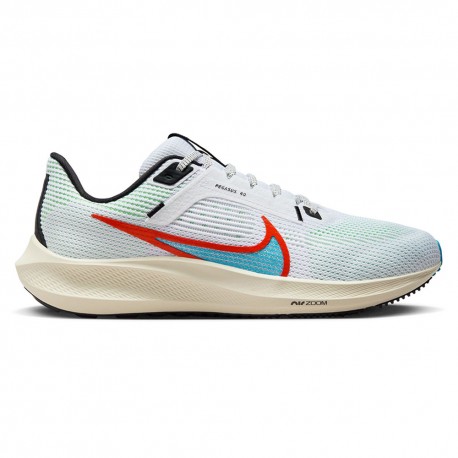 Nike Air Zoom Pegasus 40 Se Bianco Multi-Color-Pale Iv - Scarpe Running Uomo