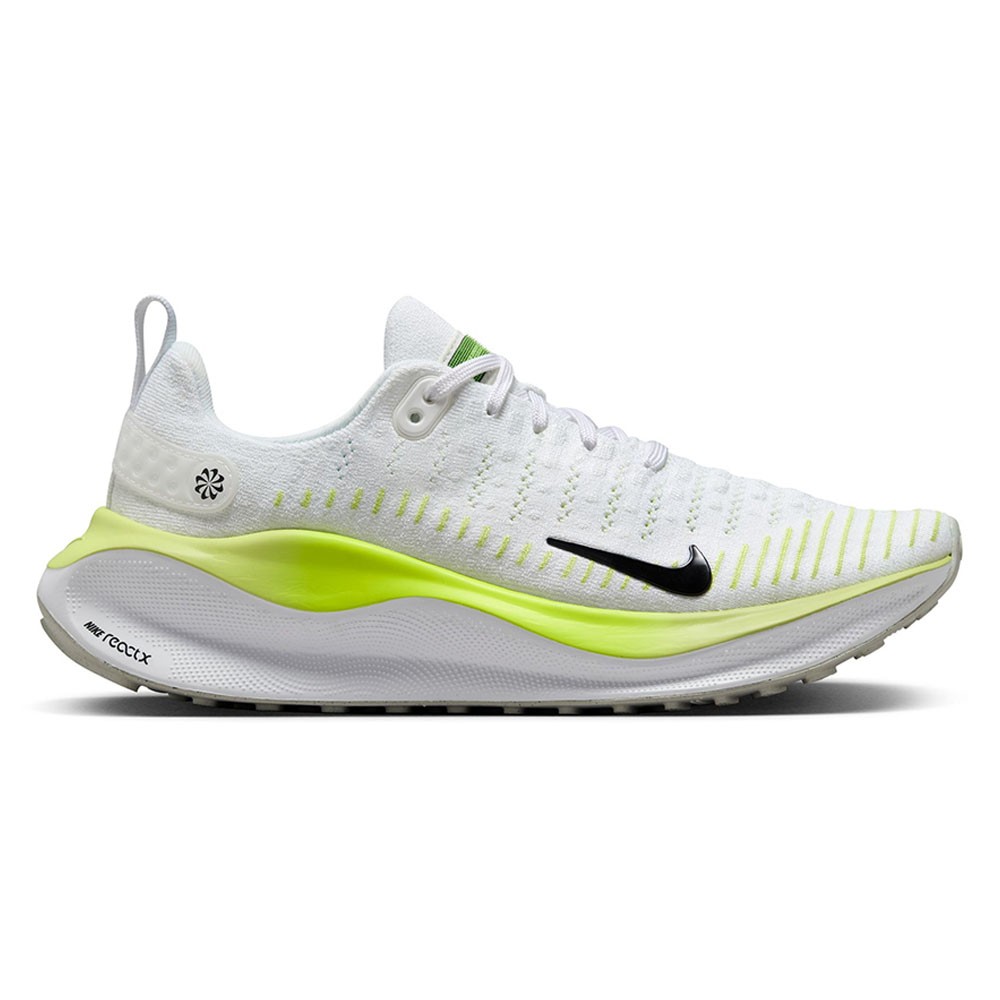 Nike React Infinity Run Flyknit 4 Bianco Giallo - Scarpe Running Donna EUR 40,5 / US 9