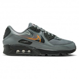 Nike Air Max 90 Grigio Arancio - Sneakers Uomo