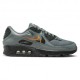 Nike Air Max 90 Grigio Arancio - Sneakers Uomo