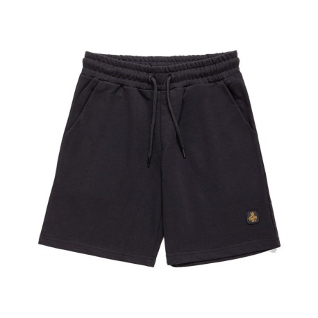 Refrigiwear Bermuda Garzato Nero Uomo