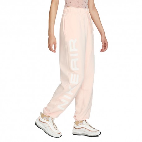 Nike Pantaloni Con Polsino Air Beige Donna