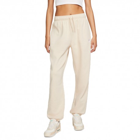 Nike Pantaloni Tech F Beige Donna