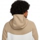 Nike Felpa Tech Fleece Bicolor Beige Uomo