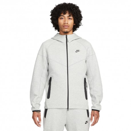 Nike Felpa Tech Fleece Grigio Uomo