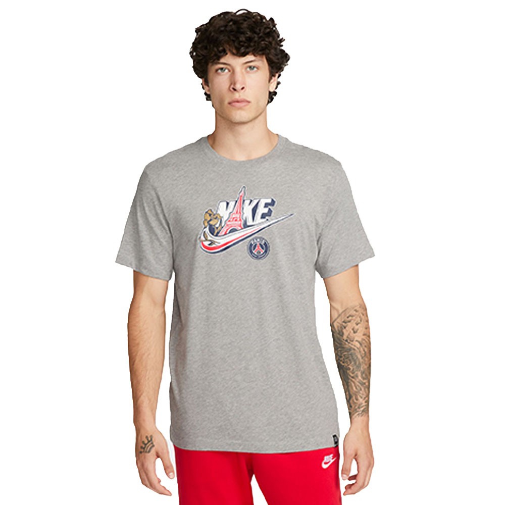 Image of Nike Maglia Maniche Corte Psg Futura Ssl Grigio Uomo L