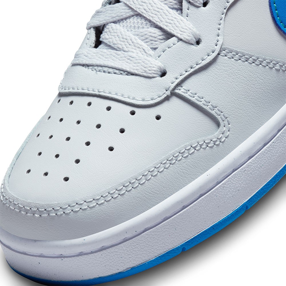 Nike Court Borough Mid 2 GS Nero Silver Scarpe Ginnastica