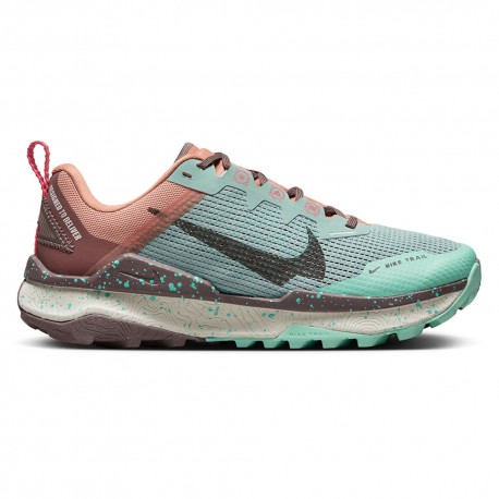 Nike Wildhorse 8 Mineral Sequoia Plum - Scarpe Trail Running Donna