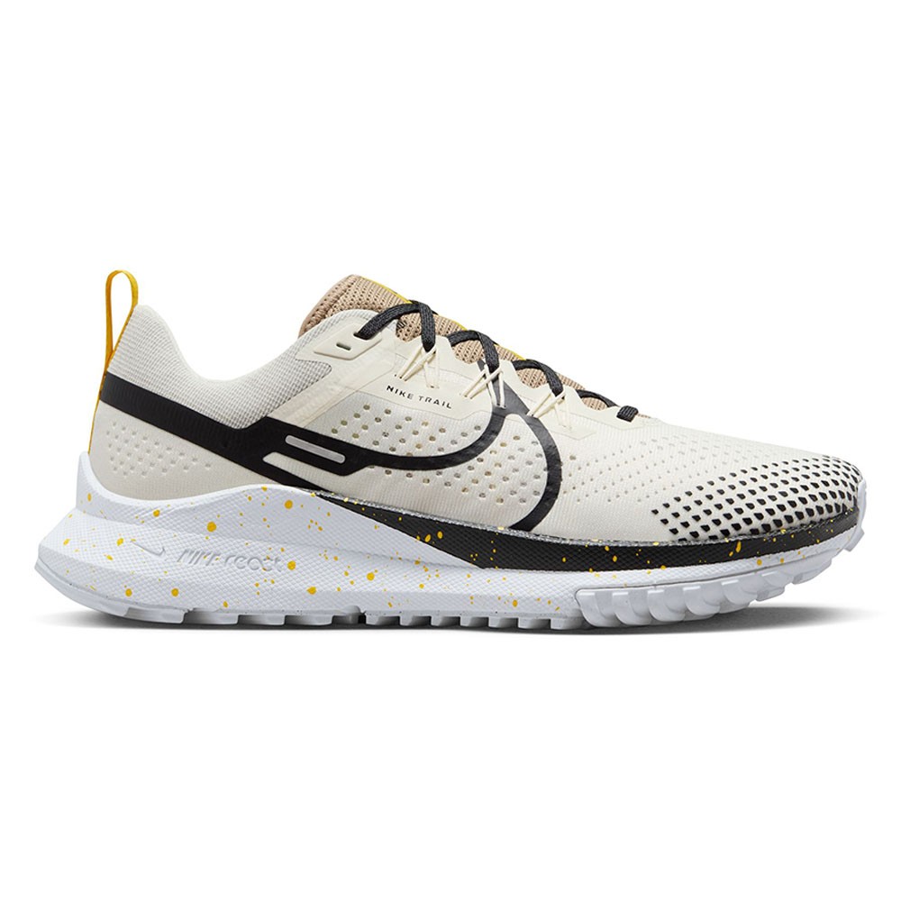 Nike React Pegasus Trail 4 Pale Ivory Nero - Scarpe Trail Running Uomo EUR 44,5 / US 10,5