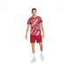 Nike Maglia Tennis Slam Ny Geode Rosso Bianco Uomo