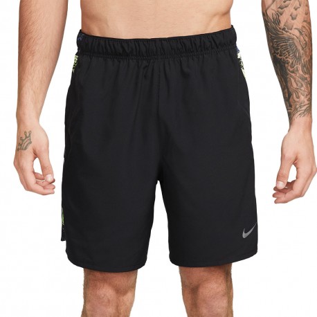 Nike Pantaloncini Running Challenger 7" S72 Nero Nero Uomo