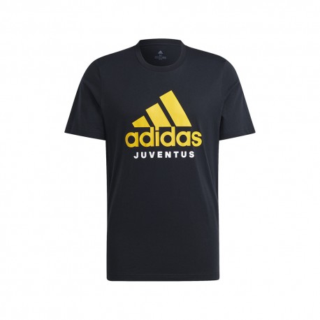 ADIDAS Maglia Maniche Corte Juve Dna Gr Nero Giallo Uomo