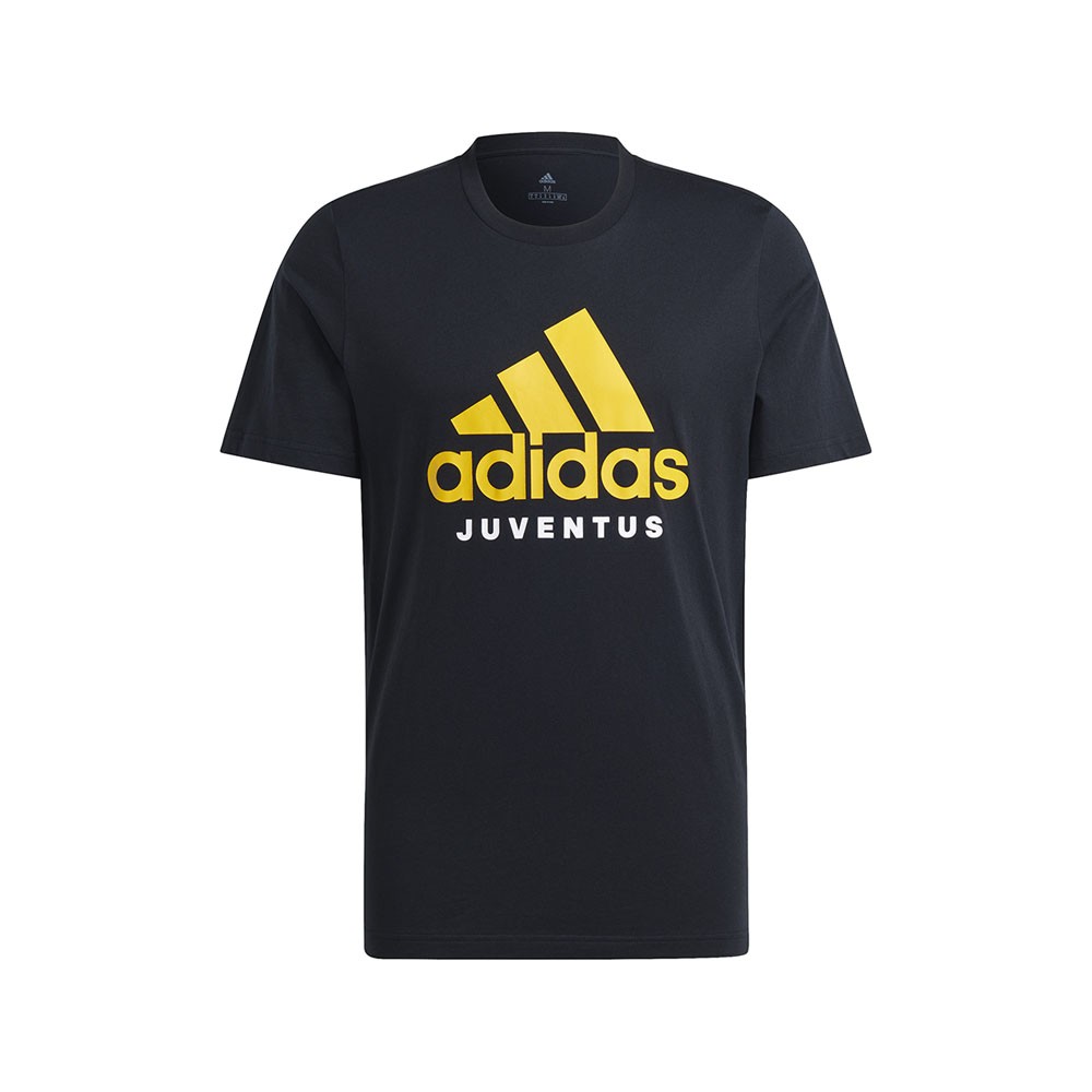 Image of ADIDAS Maglia Maniche Corte Juve Dna Gr Nero Giallo Uomo M