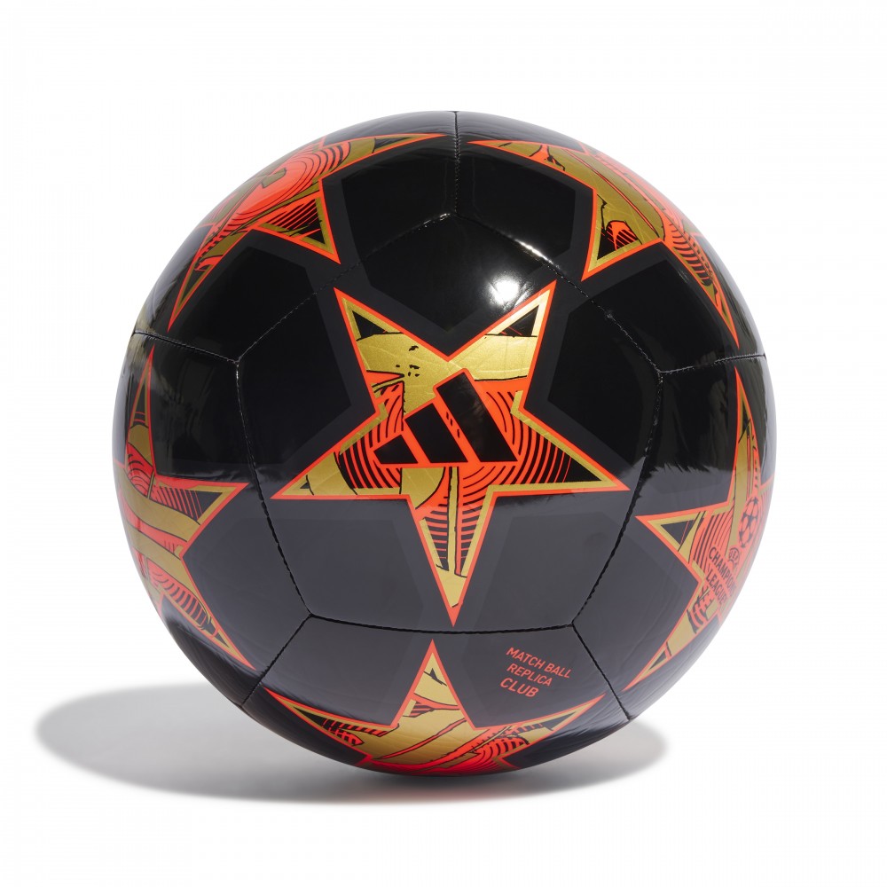 ADIDAS Pallone Da Calcio Ucl Clb Nero Rosso Bambino 5