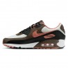 Nike Air Max 90 Bianco Rosso Marrone - Sneakers Uomo