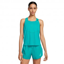 Nike Canotta Running Aeroswift Rosasicle Nero Donna
