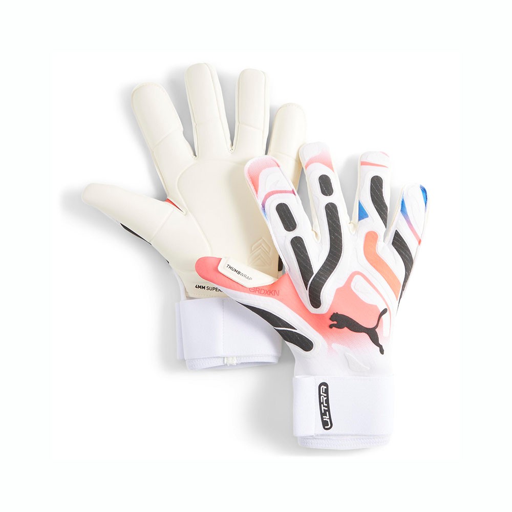 Puma Guanti Portiere Ultra Ultimate Bianco Blu Uomo 9,5