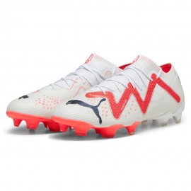 Puma Fututre Ultimate Low FG/AG Bianco Rosso