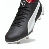 Puma King Ultimate FG/AG Nero Silver - Scarpe Da Calcio Uomo