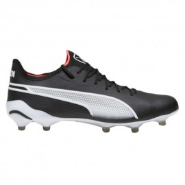 Puma King Ultimate FG/AG Nero Silver - Scarpe Da Calcio Uomo