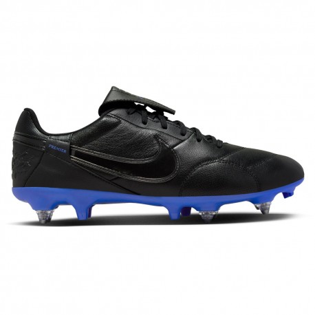 Nike The Nike Premier Iii Sg-Pro Ac Nero Blu - Scarpe Da Calcio Uomo