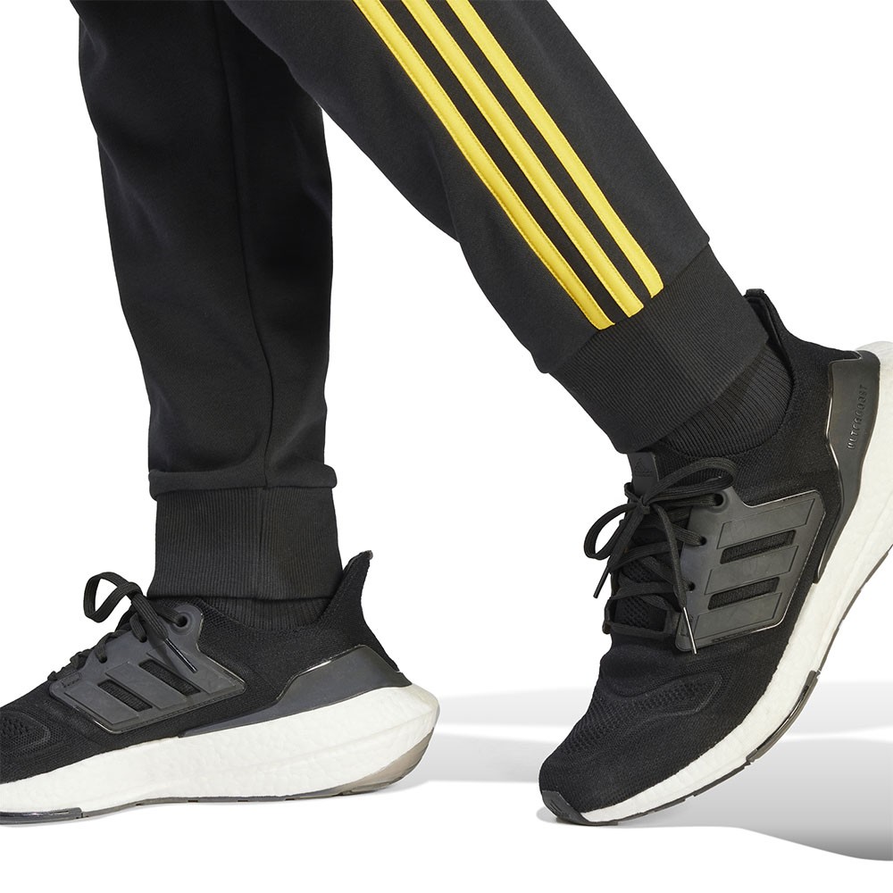 Adidas Pantaloni Allenamento Calcio Juve Dna Nero Giallo Uomo