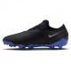 Nike Phantom Gx Pro Fg Nero Blu - Scarpe Da Calcio Uomo