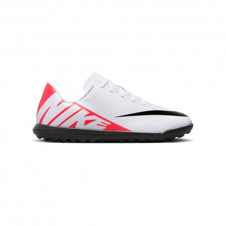 Nike Mercurial Vapor 15 Club Tf Bianco Rosso - Scarpe Da Calcio Bambino