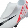 Nike Mercurial Vapor 15 Club Mg Ps Bianco Rosso - Scarpe Da Calcio Bambino