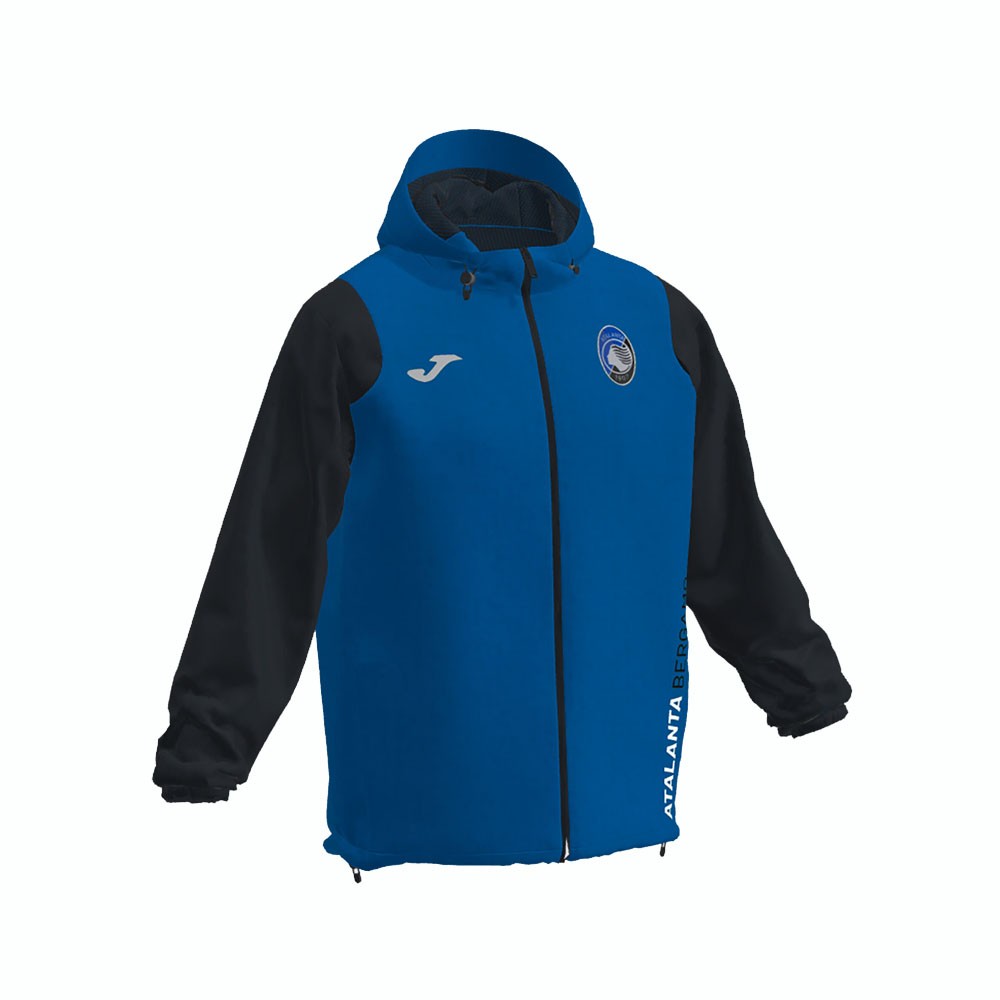 Joma Sport Giacca Con Cappuccio Atalanta Training Blu Nero Uomo M