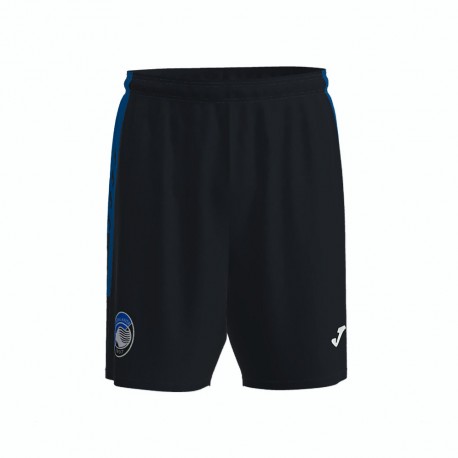 Joma Sport Pantaloncini Calcio Atalanta Zip Nero Blu Uomo