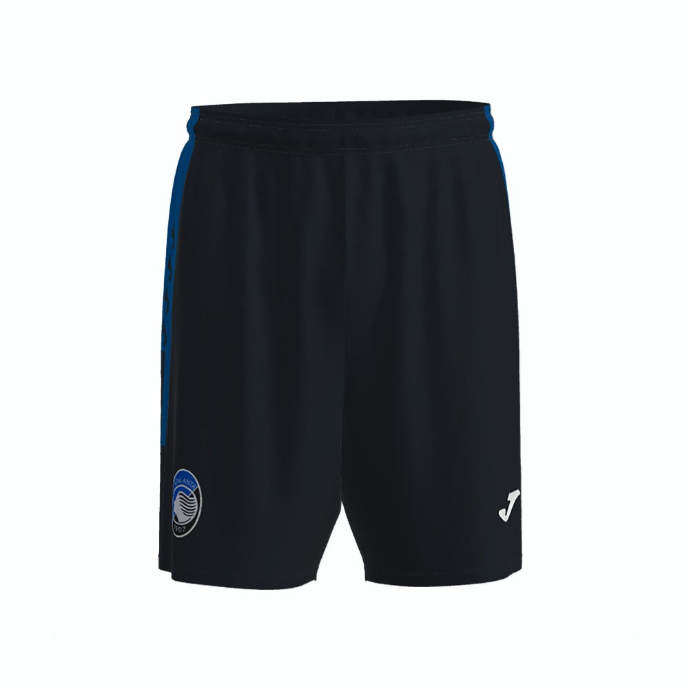 Joma Sport Pantaloncini Calcio Atalanta Zip Nero Blu Uomo S