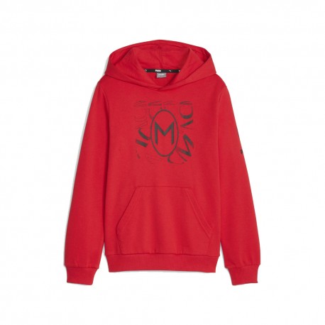 Puma Felpa Calcio Acm Ftblcore Rosso Nero Bambino