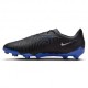 Nike Phantom Gx Academy Fg Mg Nero Blu - Scarpe Da Calcio Uomo