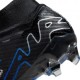 Nike Mercurial Superfly 9 Elite Fg Nero Blu - Scarpe Da Calcio Uomo